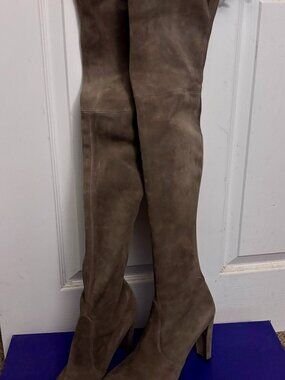 Stuart Weitzman Women's Black Highland Boots